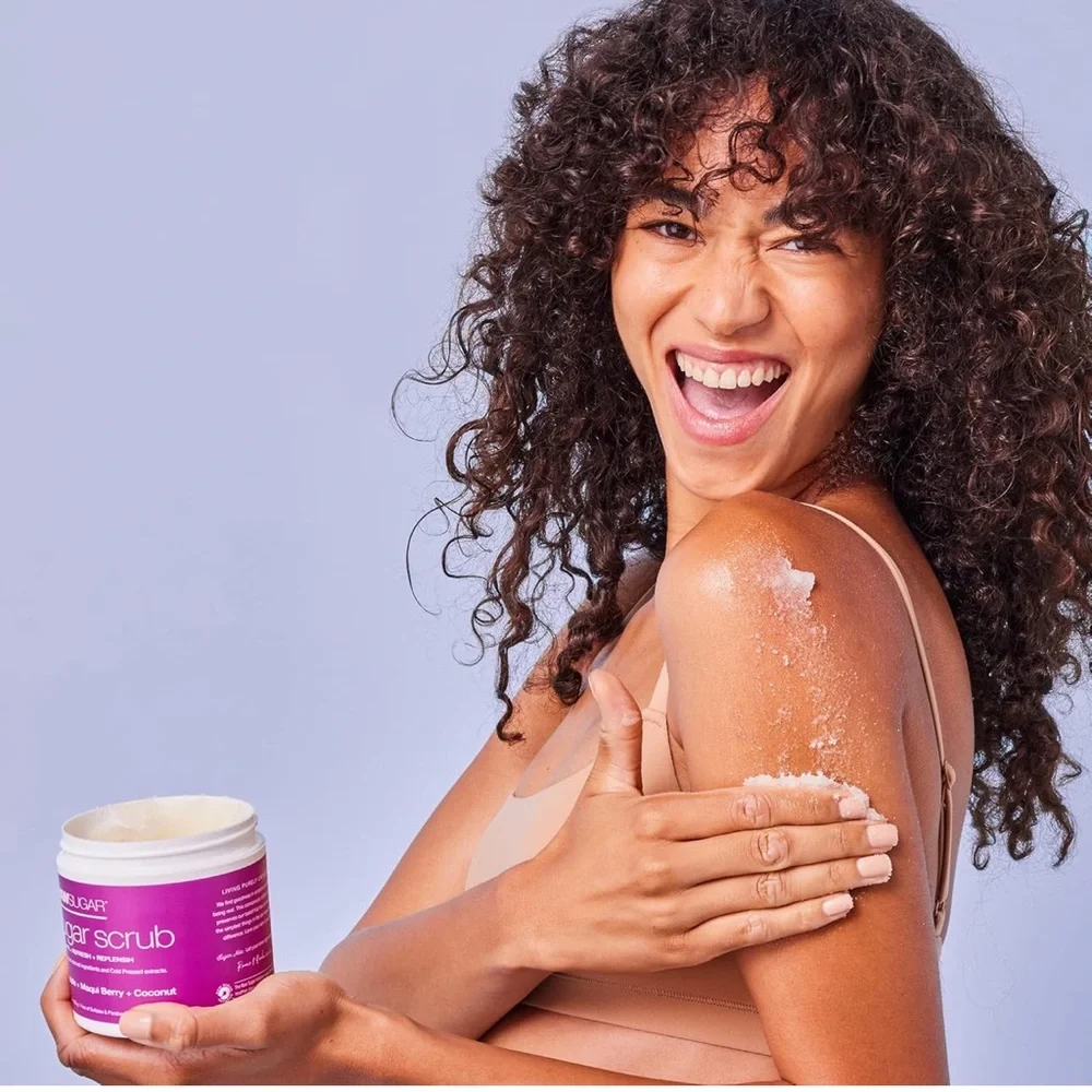 NEW Raw Sugar Pineapple & Maqui Berry & Coconut Sugar Scrub NWT
